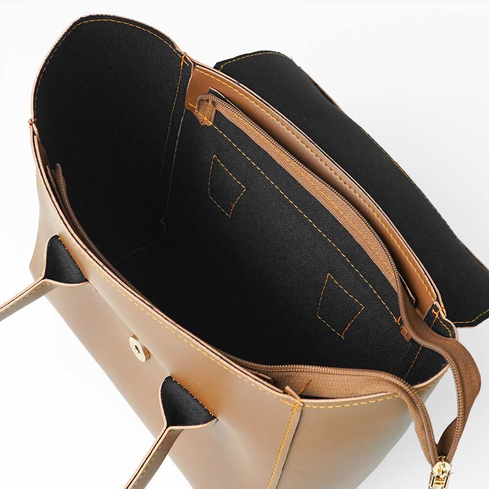 Globe Bag Brown - Image 5