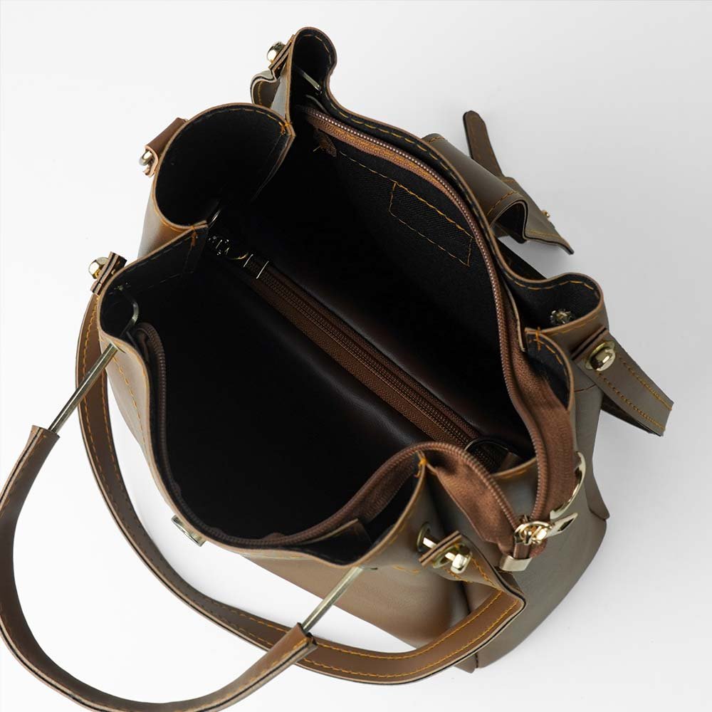 Emerald Set of 3 bag brown - Image 4