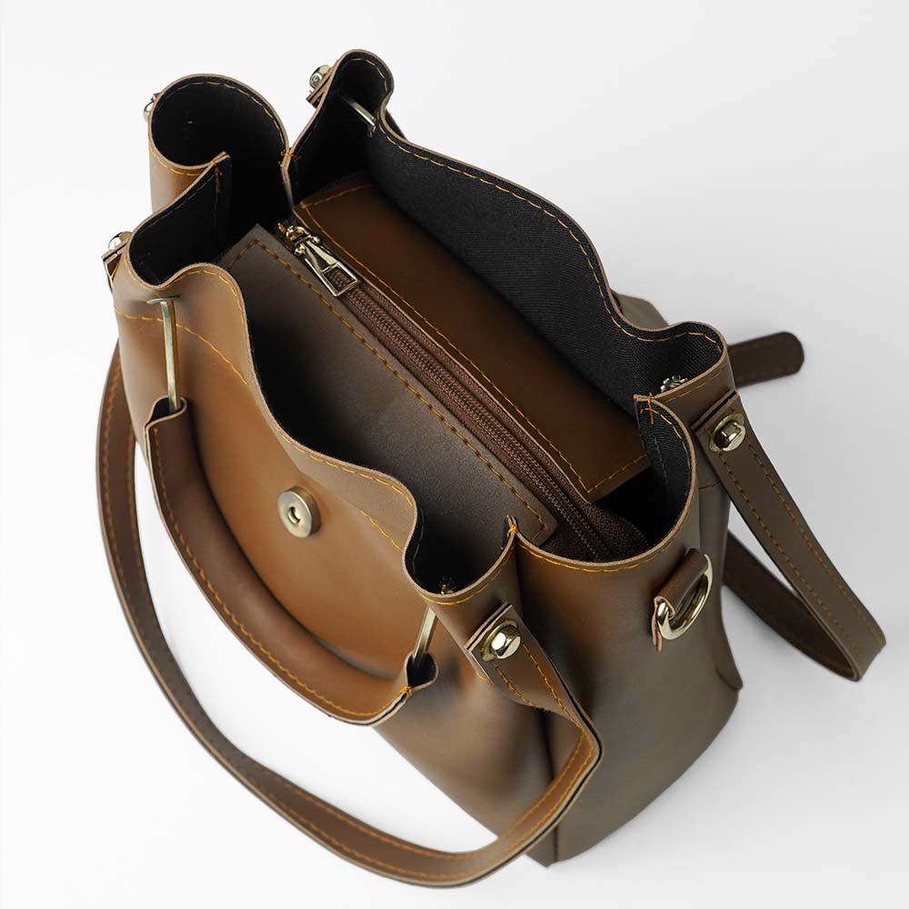 Emerald Set of 3 bag brown - Image 3