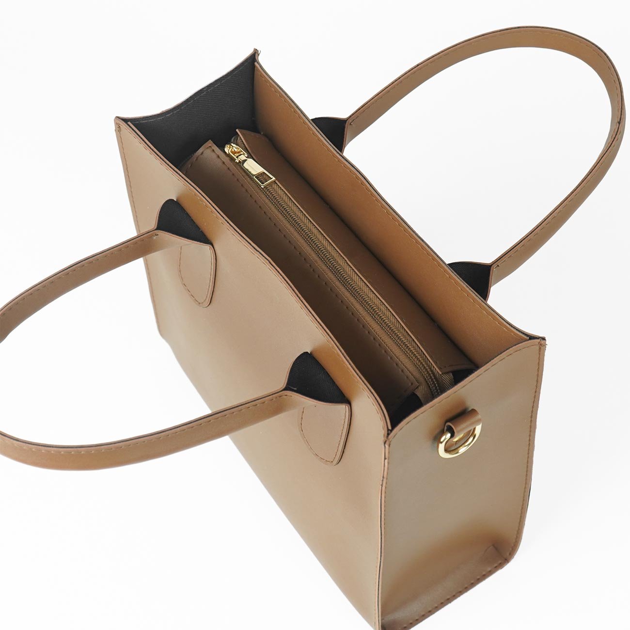 Catchy bag set of 3 brown - Image 3